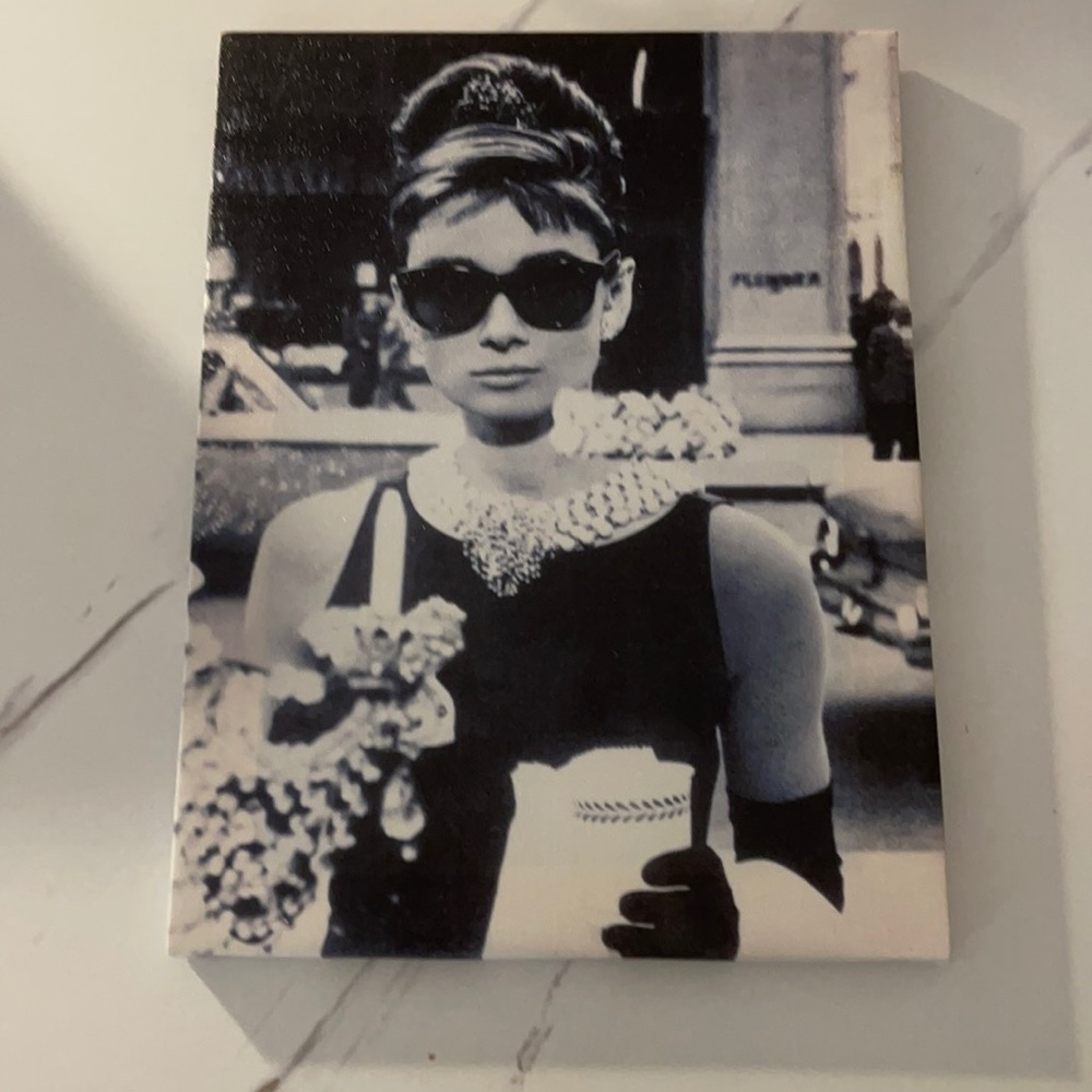 Audrey Hepburn wall art canvas